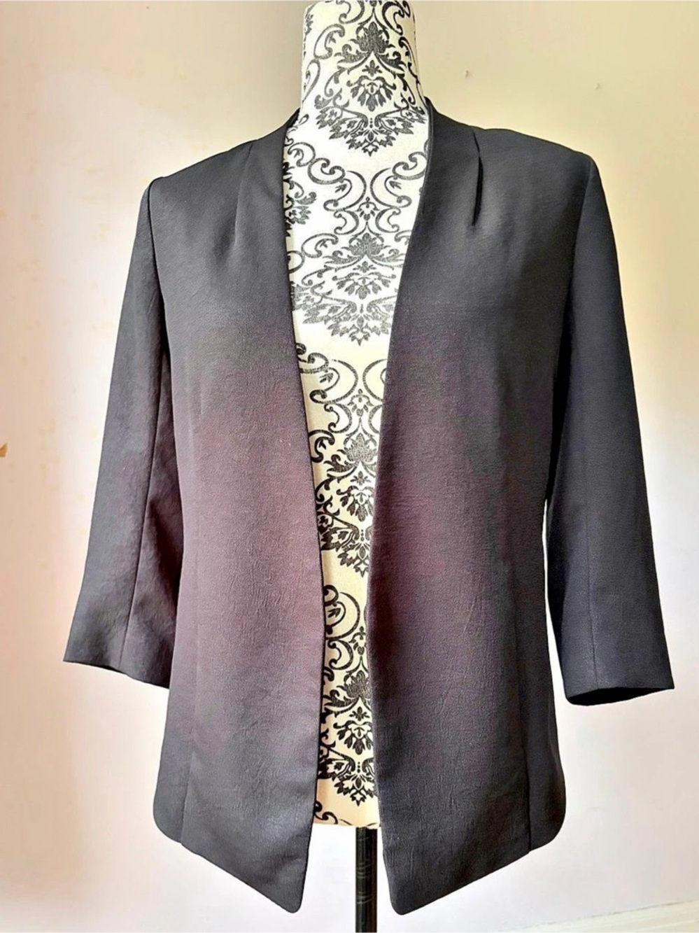 Babaton Power Blazer Open Front in Black Size 4